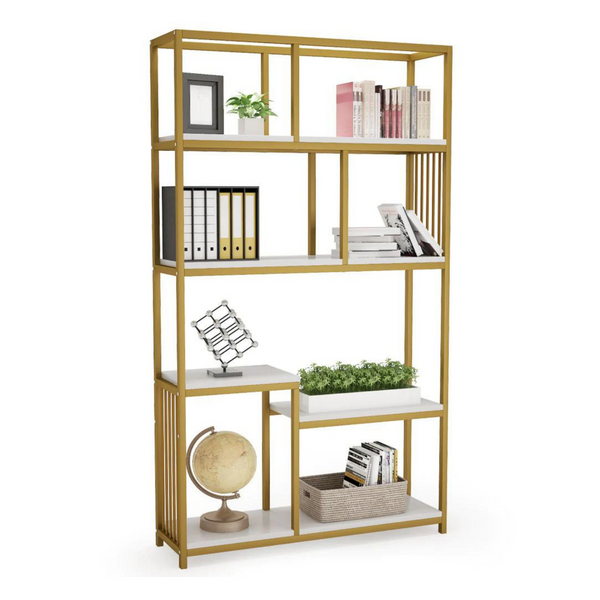 Стелаж книжковий у стилі Loft ( 1800х1000х300 ) Колір золото матове f1521 фото