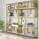 Стелаж книжковий у стилі Loft ( 1800х1000х300 ) Колір золото матове f1521 фото 4