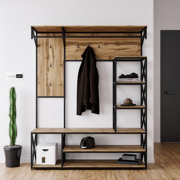 Прихожая в стиле лофт&nbsp;De Loft Urban Rack 1500 Р71 фото