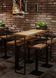 Барний стілець у стилі лофт De Loft UrbanSteel d1 фото 5