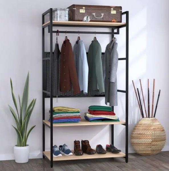Гардеробна стійка у стилі лофт&nbsp;De Loft Entry Line 1000 EL-02 P09 фото