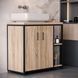 Тумба під умивальник у стилі лофт De Loft BathLine v8600 фото 1