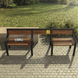 Лавка для зон ожидания с местом для кресла колесного в стиле лофт De Loft AccessBench AccessBench1 фото 5