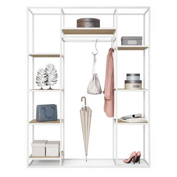 Прихожая в стиле лофт&nbsp;De Loft Urban Rack 1600 UR-03 Р18 фото