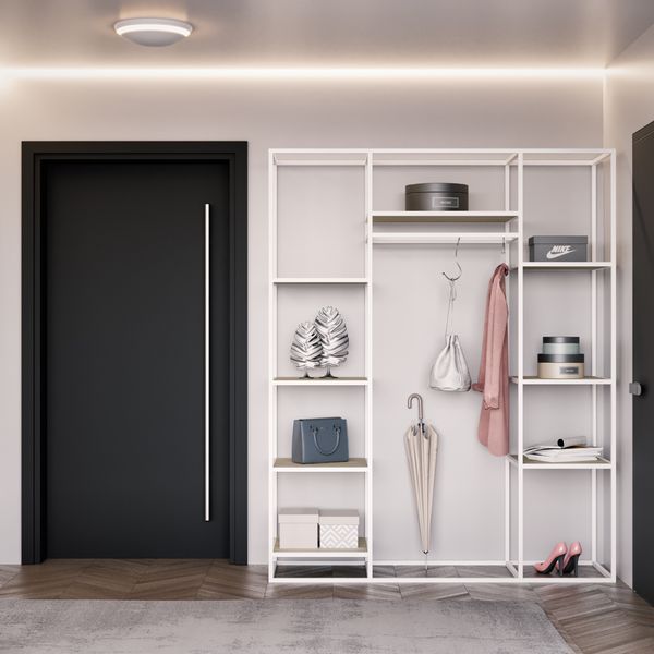 Прихожая в стиле лофт&nbsp;De Loft Urban Rack 1600 UR-03 Р18 фото