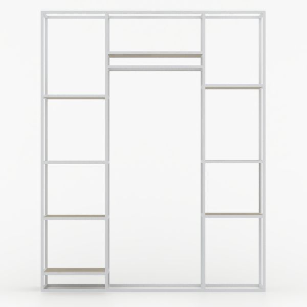 Прихожая в стиле лофт&nbsp;De Loft Urban Rack 1600 UR-03 Р18 фото