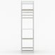 Прихожая в стиле лофт&nbsp;De Loft Urban Rack 1600 UR-03 Р18 фото 6