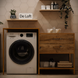 Тумба для пральної машини з висувними шухлядами в стилі лофт&nbsp;De Loft LaundryFrame v20100 фото 2