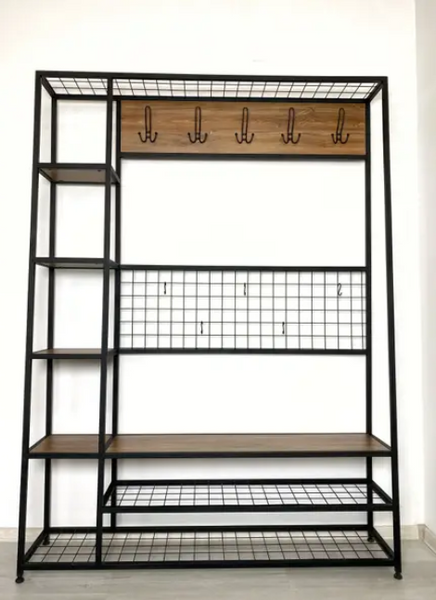 Прихожая в стиле лофт&nbsp;De Loft Urban Rack 1400 UR-01 Р28 фото