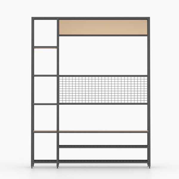 Прихожая в стиле лофт&nbsp;De Loft Urban Rack 1400 UR-01 Р28 фото