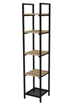 Стелаж підлоговий для ванної кімнати Loft lenz shelf high 3460 фото